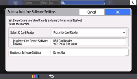 ricoh smart card reader not working|ricoh card reader settings.